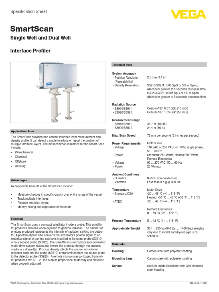 SmartScan 5000 Interface Measurement System | PDF | Electrical ...