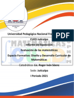 Informe Exposición Grupo Juticalpa Visita V