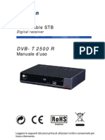 Manuale D'uso dvb-t2500r