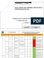 Identifikasi Bahaya, Penilaian Risiko, Penetapan Pengendalian K3