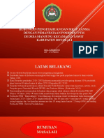 Hubungan Pengetahuan Dan Sikap Lansia Dengan Pemanfataan Posbindu PTM Di Desa Manjung Kecamatan Sawit Kabupaten Boyolali