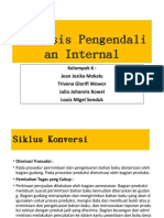 Analisis Pengendalian Internal - PT. BIMOLA INSTANT