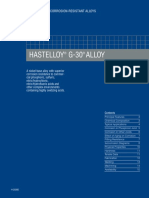 Hastelloy G-30 Alloy: Corrosion-Resistant Alloys