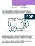 Analyse Fonctionnelle Des Machines Frigorifiques A Absorption Et Absorption Diffusion Article