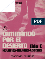 BENNETTI, S., Caminando Por El Desierto 1 (Ciclo C), Paulinas, 2 Ed., 1979