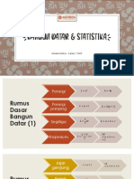 Bangun Datar & Statistika