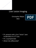 Imaging Liver Lesions Under 40 Characters