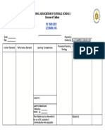 Bohol Association of Catholic Schools Diocese of Talibon: SY 2020-2021 Lesson Log