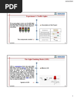 Experiment 1: Traffic Lights: Description of The Project