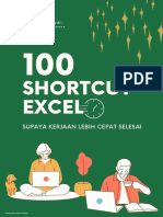 100 Shortcut Excel