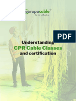 CPR Cable Classification Europacable en