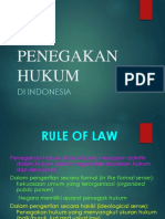 3.penegakan Hukum Di Indonesia (Rule of Law)