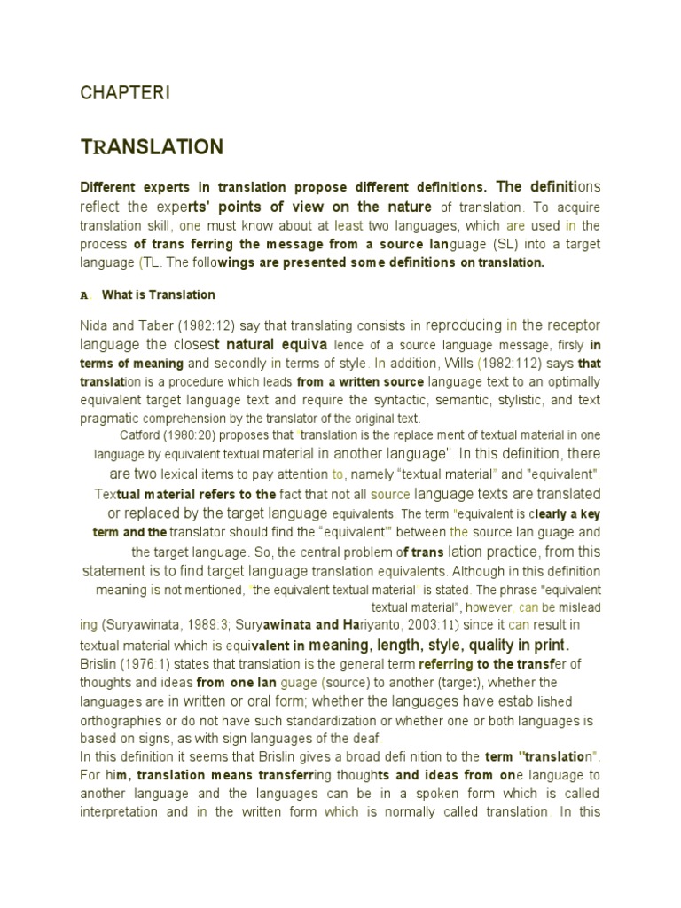 TRANSLATION SKILL (Presentation) - 4B | PDF | Translations | Idiom