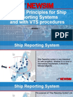 General Principles For Ship Reporting Systems and With VTS Procedures