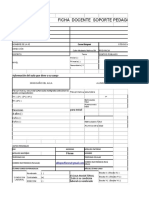 Ficha de Datos Del Docente Soporte Pedagogico 2021