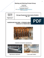 FEM R&S Information Bulletin 10 - Warehouse Building - Racking - FINAL
