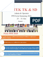 Bimtek PPD 2021 TK SD