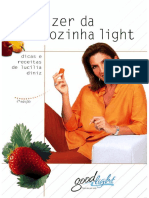 Livro de Receitas O Prazer Da Cozinha Light