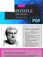 Aristotle's Theory of Spontaneous Generation