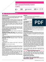 Lyphochek Assayed Chemistry Control Levels 1 and 2