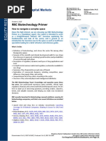 RBC Biotech Primer Equity Research