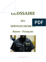 - Glossaire des services secrets_ Russe - Français