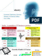 ED Presentation on Indian IT Industry