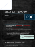 Skills Lab Instrument