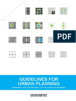 Guidelines For Urban Planning in Myanmar