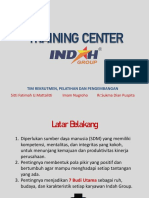 Program Training Center Indah Group
