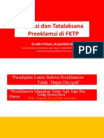 Deteksi Dan Tatalaksana Preeklamsi Di FKTP Dinkes Kota Bandung (Dr. Adhi Pribadi, SpOG)
