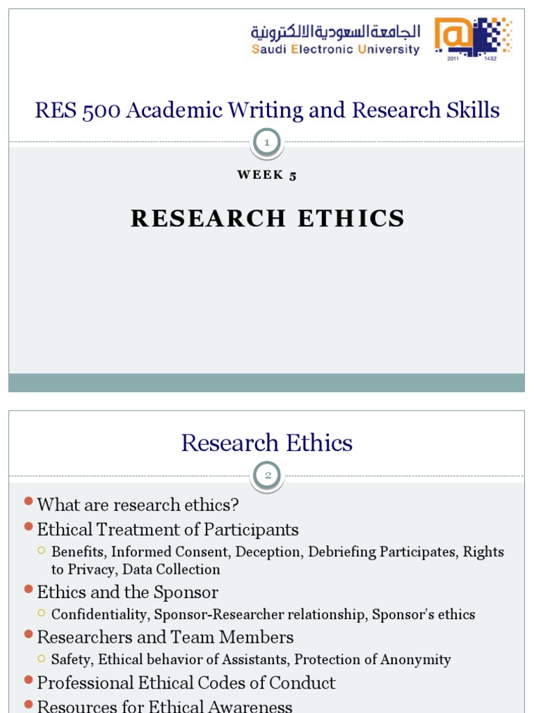 Understanding Research Ethics Essentials | PDF | Informed Consent | Consent