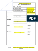 Insert Organization Name Quality Management System: EG - QM.01 Page 1 of 26