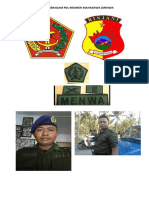 Atribut Seragam PDL Menwa