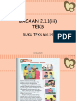 BK TKS MS 14 BACAAN 2.1.1 TEKS