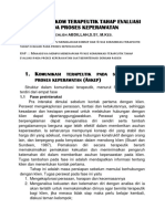 Konsep Komunikasi Terapeutik Pada Tahap Evaluasi Pada Proses Keperawatan..