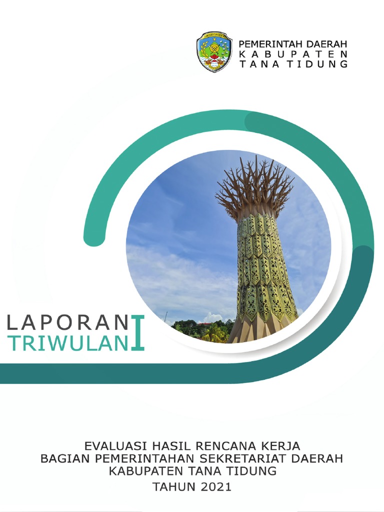 Laporan Evaluasi RKPD Triwulan I Bag. Pemerintahan SETDA KTT | PDF