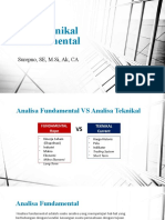 Analisa Fundamental Pasar Modal