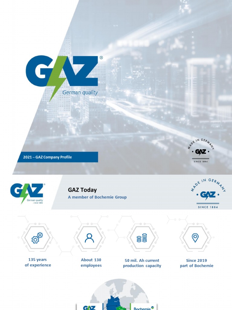 GAZ-Company Profile ME 2021 | PDF | Nature | Energy And Resource
