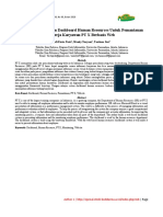 Jurnal MIB_Pembangunan Sistem Dashboard Human Resources Untuk Pemantauan Kinerja Karyawan PT X Berbasis Web    