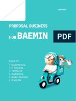 Proposal Business For BAEMIN