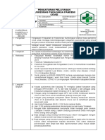 Pengaturan Pelayanan Puskesmas Masa Pandemi Covid-19