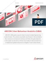 Case Study: ARCON - User Behaviour Analytics (UBA) Predict - Protect - Prevent
