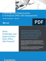 Challenges and Opportunities in Deploying Office 365