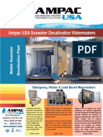 Ampac USA Seawater Desalination Systems Brochure