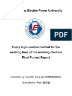 Fuzzy Final Report Washing Machine