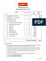 Packnpost2U SDN BHD Post2U Service Point Setup Fee