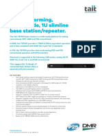 High Performing, Multi-Mode, 1U Slimline Base Station/repeater