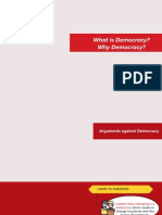 What Is Democracy