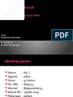 Laporan Kasus: Low Back Pain